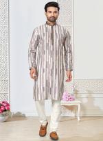 Cotton Ethnic Butti Multi Colour Casual Wear Printed Readymade Kurta Pajama